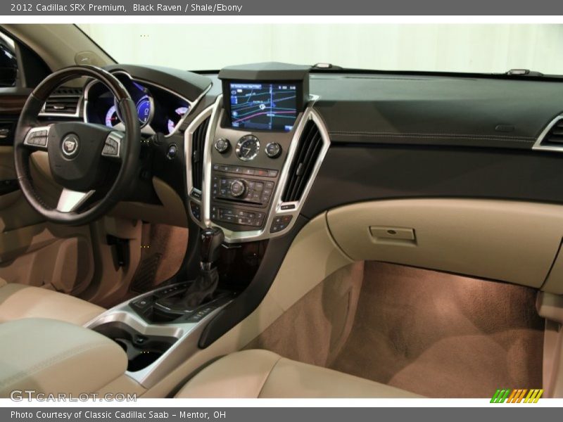 Black Raven / Shale/Ebony 2012 Cadillac SRX Premium