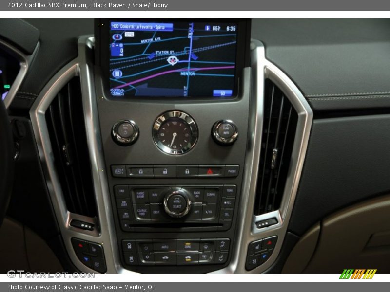 Black Raven / Shale/Ebony 2012 Cadillac SRX Premium
