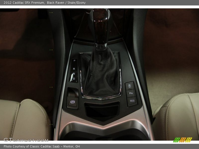 Black Raven / Shale/Ebony 2012 Cadillac SRX Premium