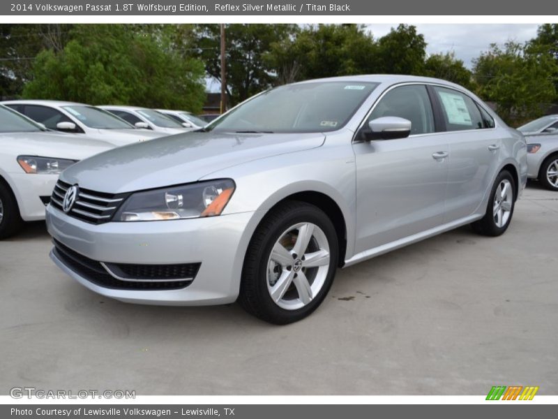 Reflex Silver Metallic / Titan Black 2014 Volkswagen Passat 1.8T Wolfsburg Edition