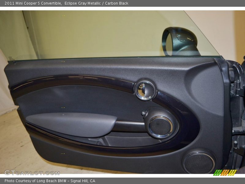 Eclipse Gray Metallic / Carbon Black 2011 Mini Cooper S Convertible