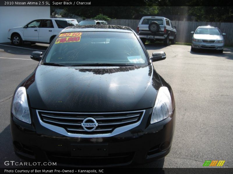 Super Black / Charcoal 2010 Nissan Altima 2.5 SL