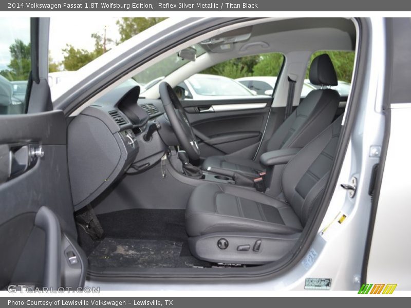 Reflex Silver Metallic / Titan Black 2014 Volkswagen Passat 1.8T Wolfsburg Edition