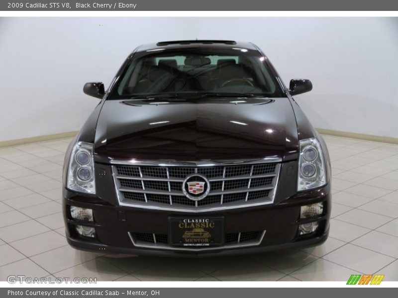 Black Cherry / Ebony 2009 Cadillac STS V8