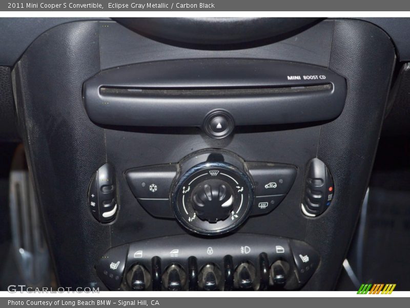 Eclipse Gray Metallic / Carbon Black 2011 Mini Cooper S Convertible