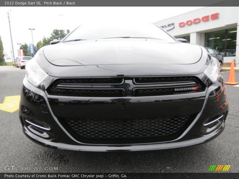 Pitch Black / Black 2013 Dodge Dart SE