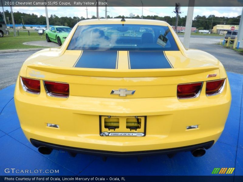 Rally Yellow / Black 2010 Chevrolet Camaro SS/RS Coupe