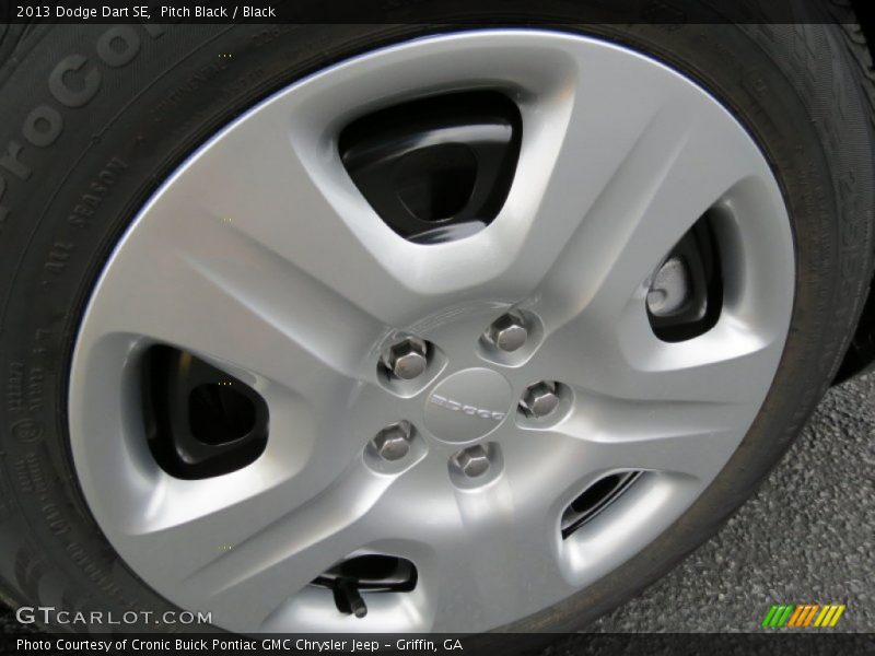 Pitch Black / Black 2013 Dodge Dart SE