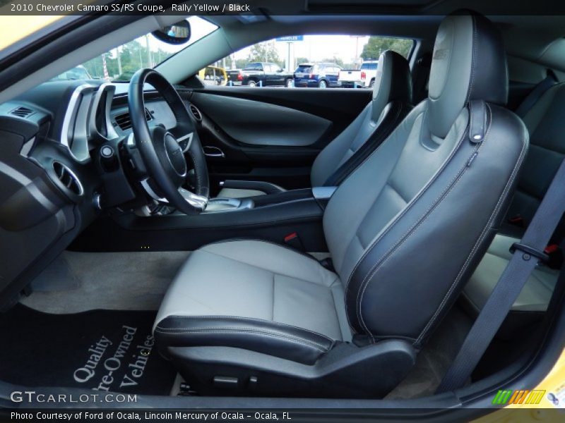  2010 Camaro SS/RS Coupe Black Interior