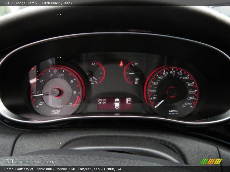 Pitch Black / Black 2013 Dodge Dart SE