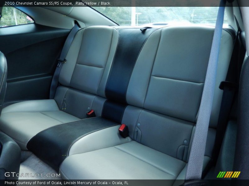 Rear Seat of 2010 Camaro SS/RS Coupe