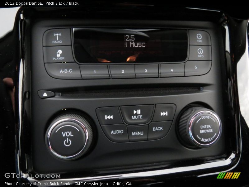 Pitch Black / Black 2013 Dodge Dart SE