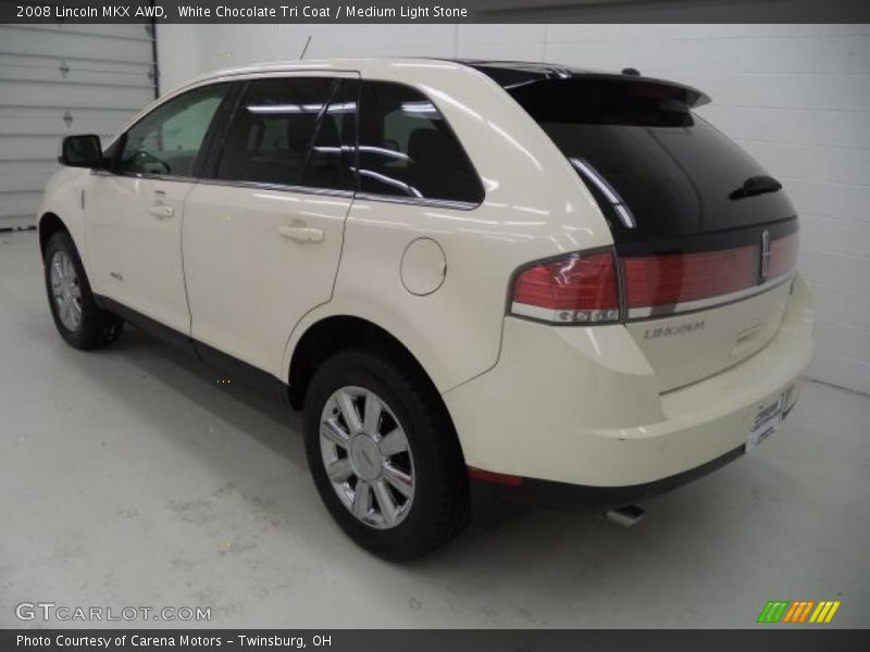 White Chocolate Tri Coat / Medium Light Stone 2008 Lincoln MKX AWD