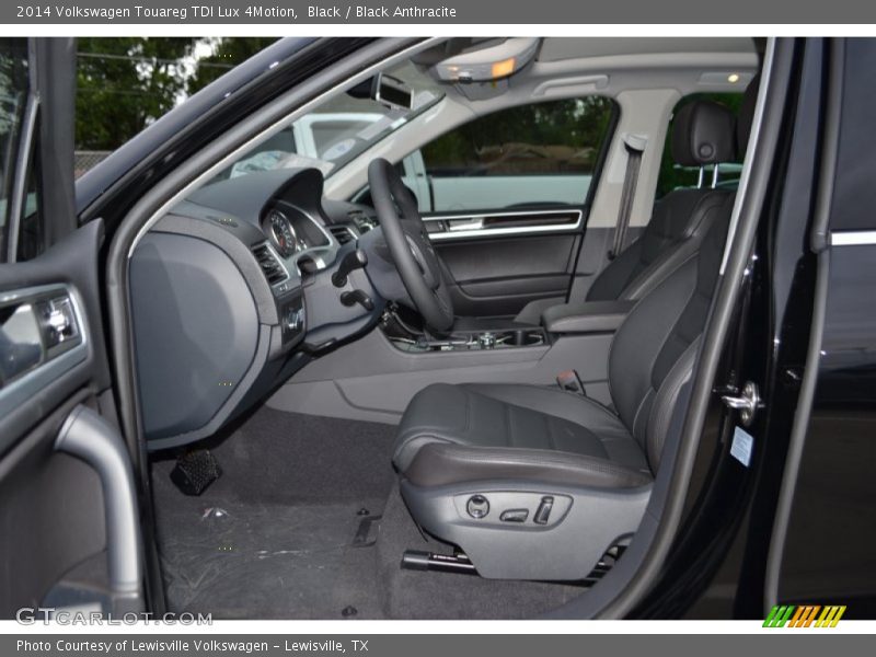  2014 Touareg TDI Lux 4Motion Black Anthracite Interior