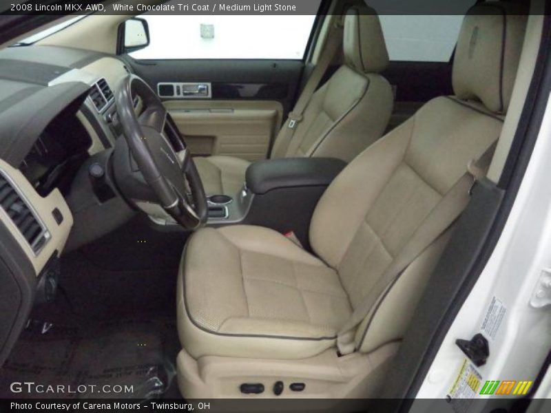 White Chocolate Tri Coat / Medium Light Stone 2008 Lincoln MKX AWD