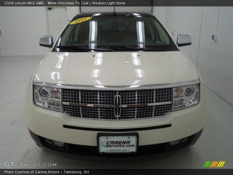 White Chocolate Tri Coat / Medium Light Stone 2008 Lincoln MKX AWD