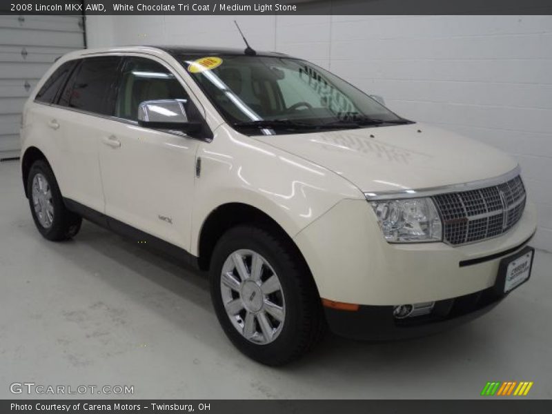 White Chocolate Tri Coat / Medium Light Stone 2008 Lincoln MKX AWD