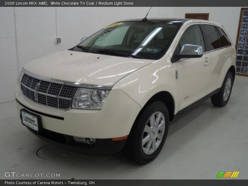 White Chocolate Tri Coat / Medium Light Stone 2008 Lincoln MKX AWD