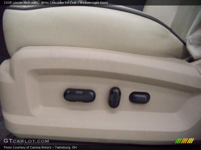 White Chocolate Tri Coat / Medium Light Stone 2008 Lincoln MKX AWD