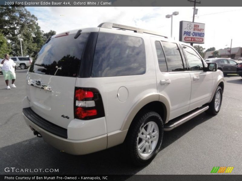 Oxford White / Camel 2009 Ford Explorer Eddie Bauer 4x4