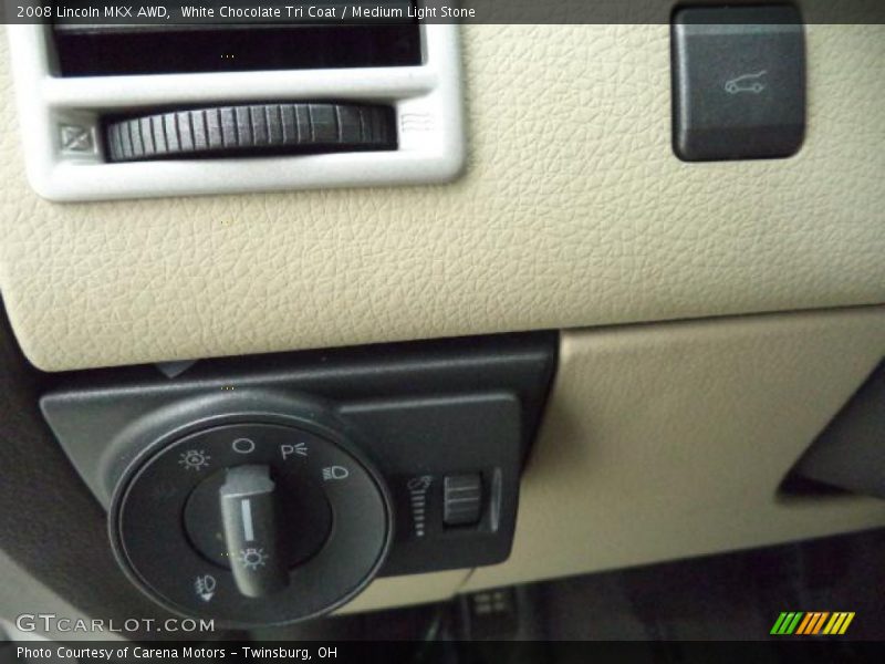 White Chocolate Tri Coat / Medium Light Stone 2008 Lincoln MKX AWD