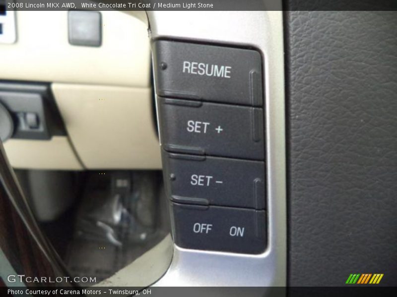 White Chocolate Tri Coat / Medium Light Stone 2008 Lincoln MKX AWD