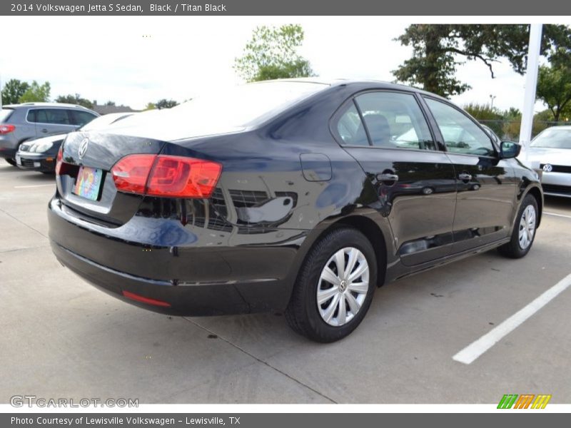 Black / Titan Black 2014 Volkswagen Jetta S Sedan