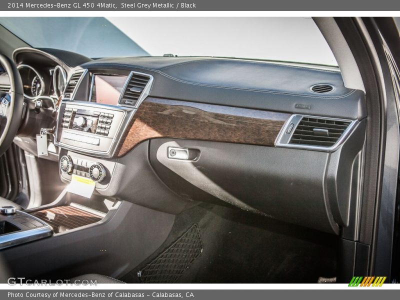 Steel Grey Metallic / Black 2014 Mercedes-Benz GL 450 4Matic