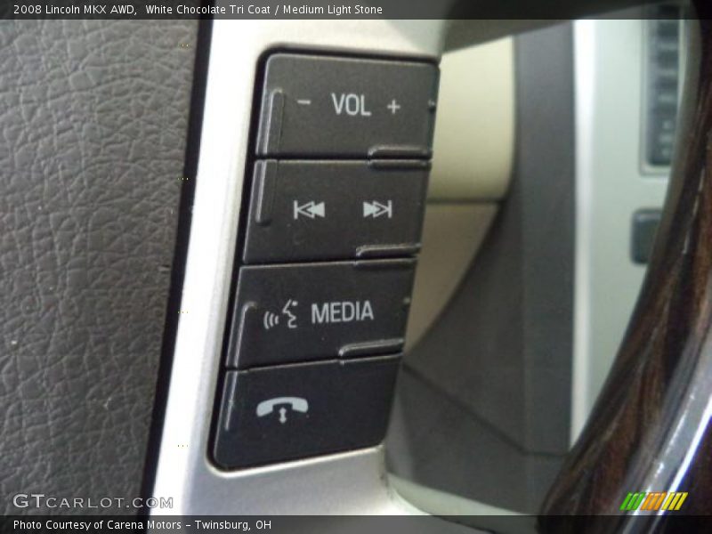 White Chocolate Tri Coat / Medium Light Stone 2008 Lincoln MKX AWD