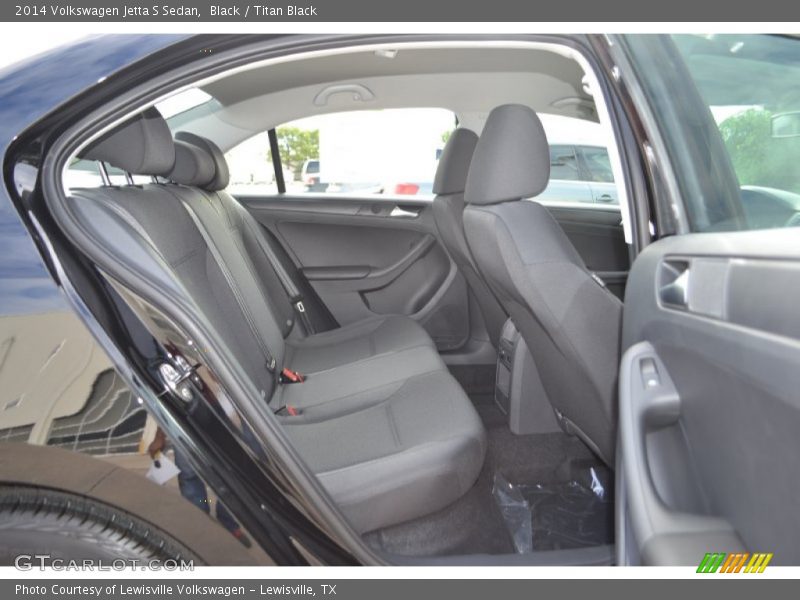 Black / Titan Black 2014 Volkswagen Jetta S Sedan