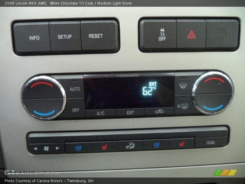White Chocolate Tri Coat / Medium Light Stone 2008 Lincoln MKX AWD