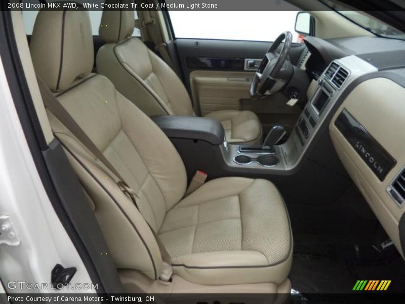 White Chocolate Tri Coat / Medium Light Stone 2008 Lincoln MKX AWD