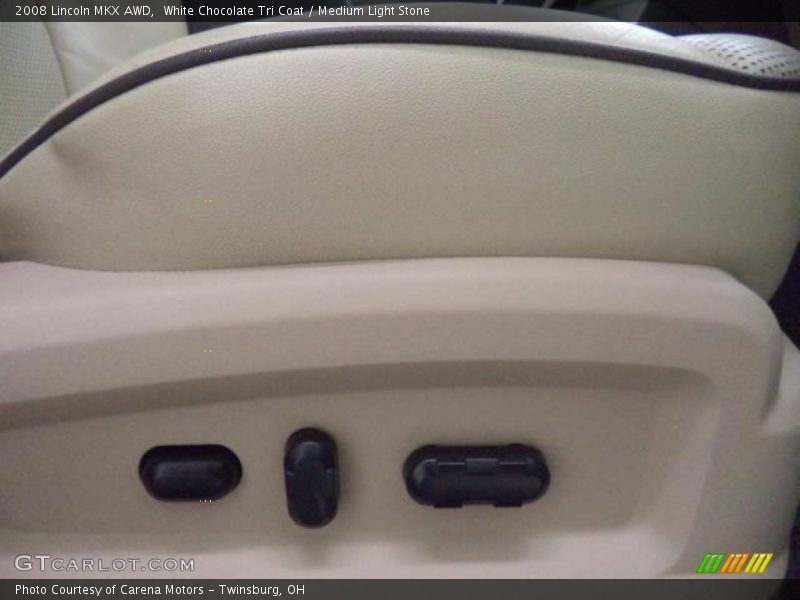 White Chocolate Tri Coat / Medium Light Stone 2008 Lincoln MKX AWD