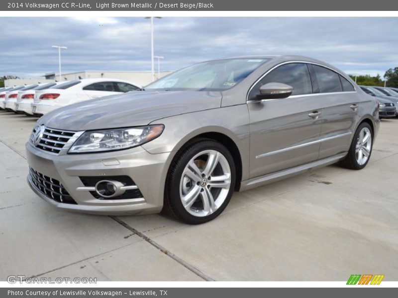 Front 3/4 View of 2014 CC R-Line