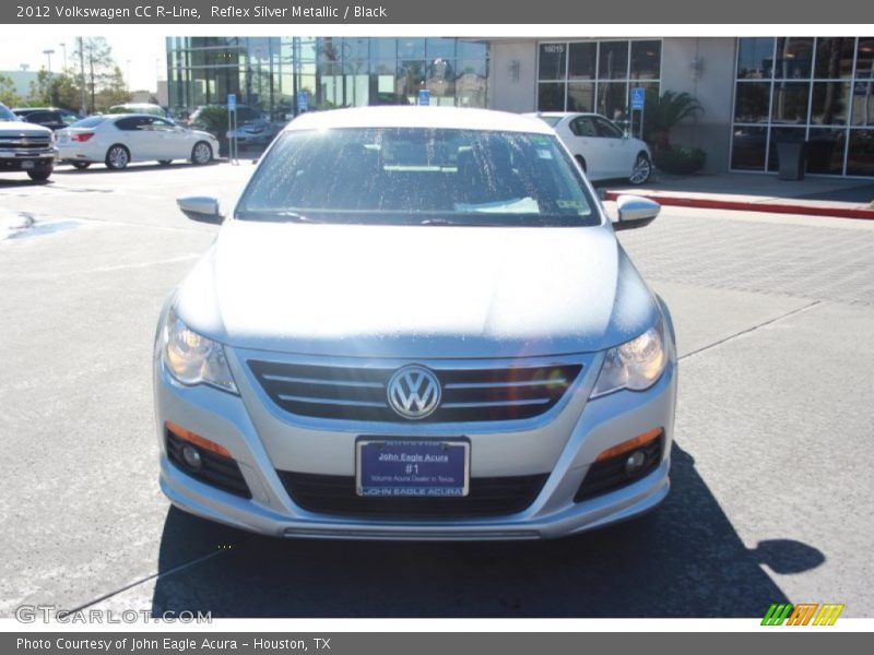 Reflex Silver Metallic / Black 2012 Volkswagen CC R-Line