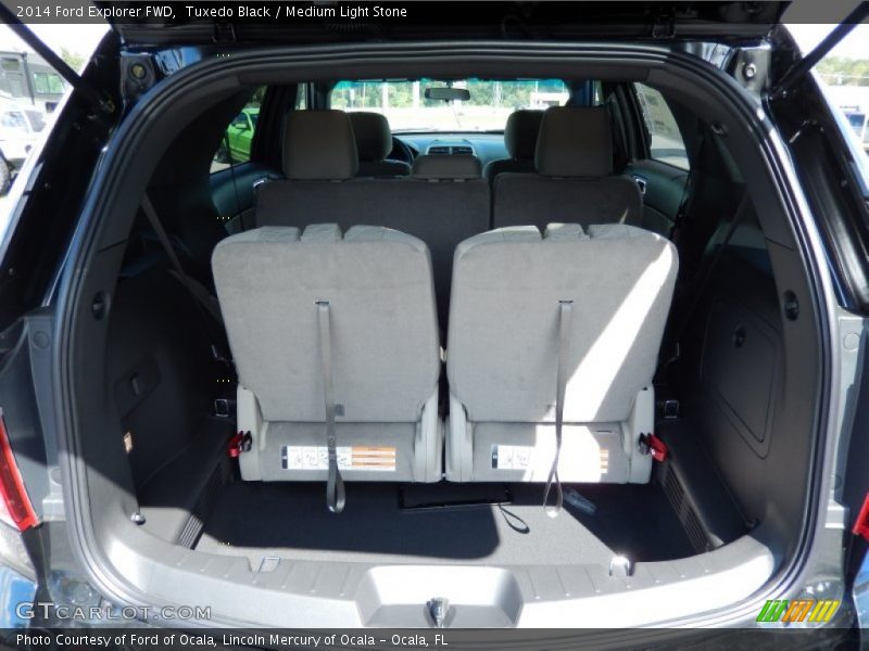 Tuxedo Black / Medium Light Stone 2014 Ford Explorer FWD