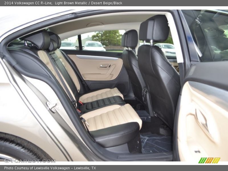 Light Brown Metallic / Desert Beige/Black 2014 Volkswagen CC R-Line