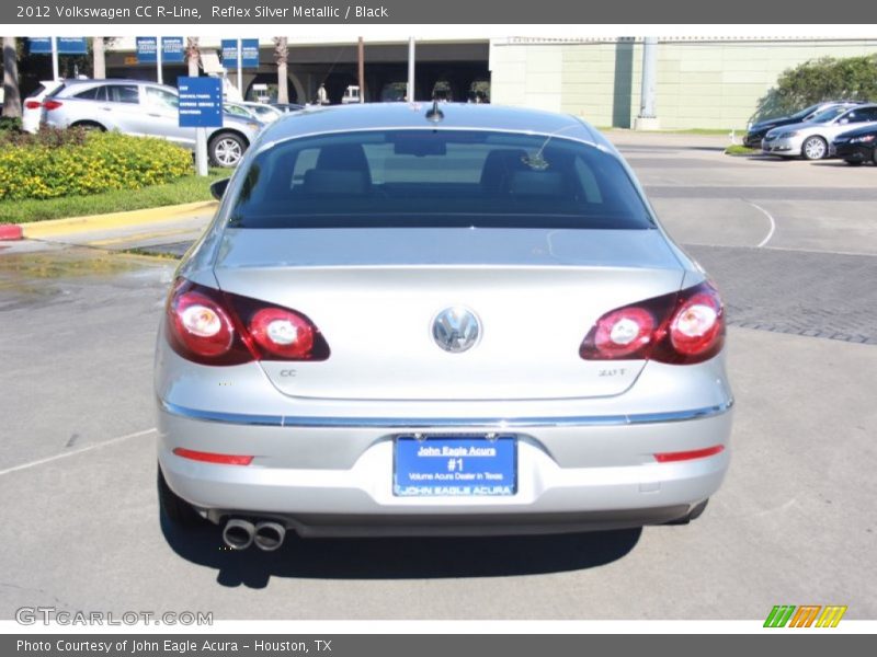 Reflex Silver Metallic / Black 2012 Volkswagen CC R-Line