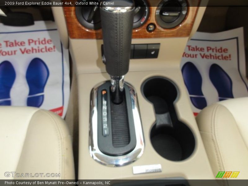 Oxford White / Camel 2009 Ford Explorer Eddie Bauer 4x4