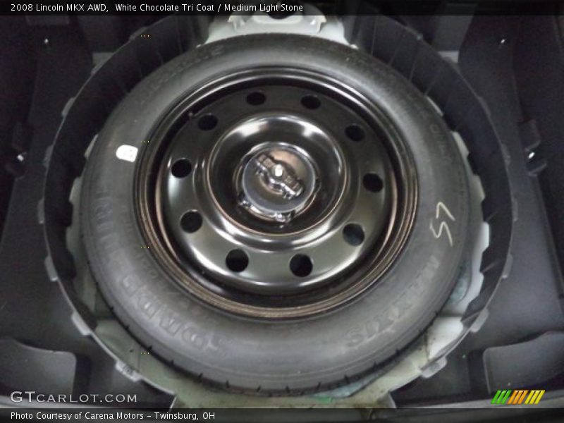 White Chocolate Tri Coat / Medium Light Stone 2008 Lincoln MKX AWD