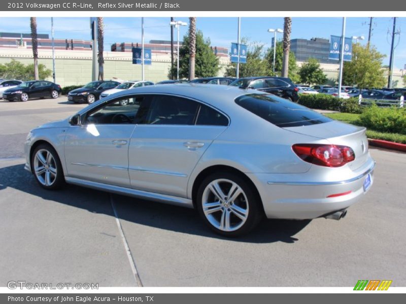 Reflex Silver Metallic / Black 2012 Volkswagen CC R-Line