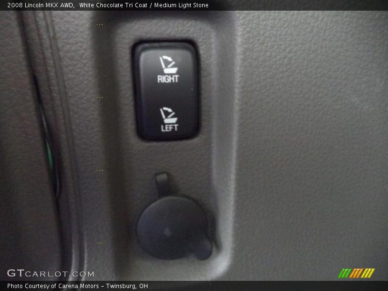 White Chocolate Tri Coat / Medium Light Stone 2008 Lincoln MKX AWD