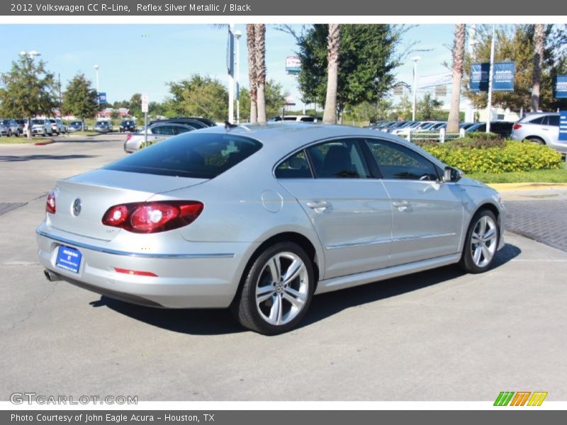 Reflex Silver Metallic / Black 2012 Volkswagen CC R-Line