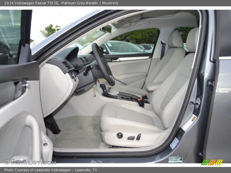 Platinum Gray Metallic / Moonrock 2014 Volkswagen Passat TDI SE