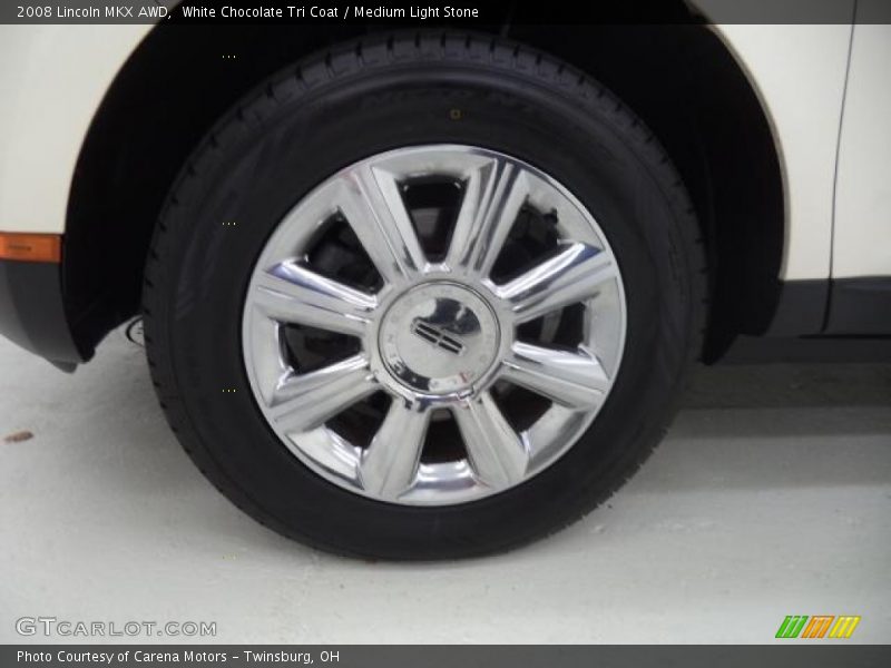 White Chocolate Tri Coat / Medium Light Stone 2008 Lincoln MKX AWD