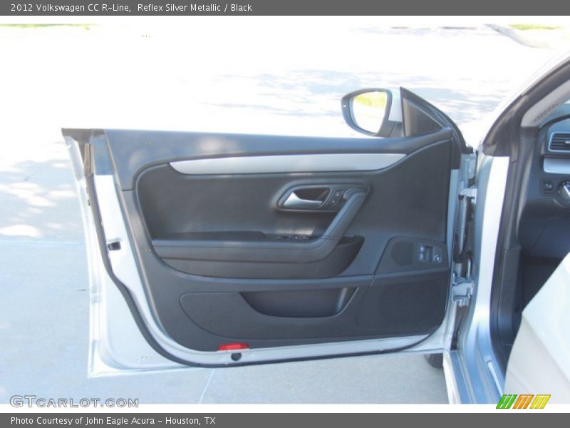 Reflex Silver Metallic / Black 2012 Volkswagen CC R-Line
