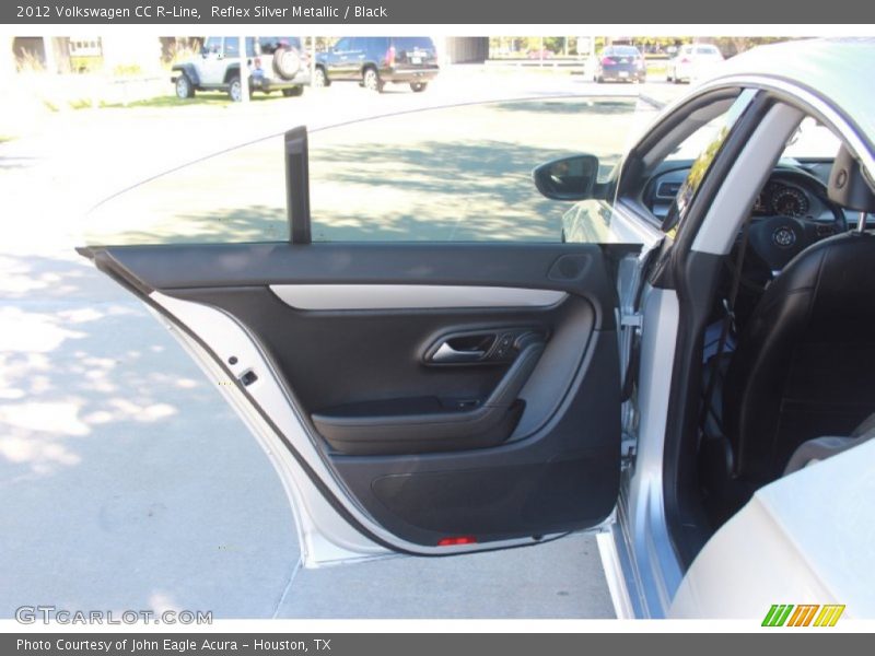 Reflex Silver Metallic / Black 2012 Volkswagen CC R-Line
