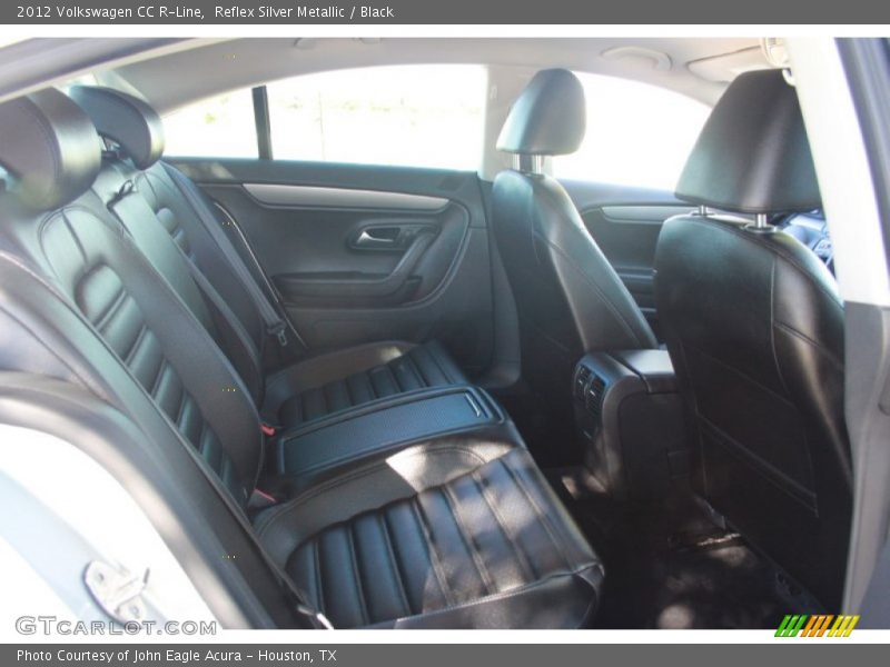 Reflex Silver Metallic / Black 2012 Volkswagen CC R-Line
