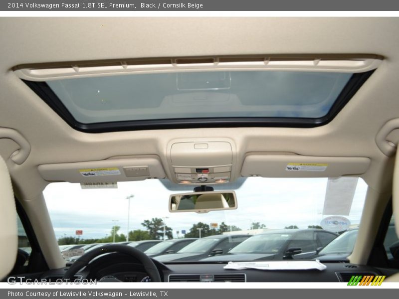 Black / Cornsilk Beige 2014 Volkswagen Passat 1.8T SEL Premium