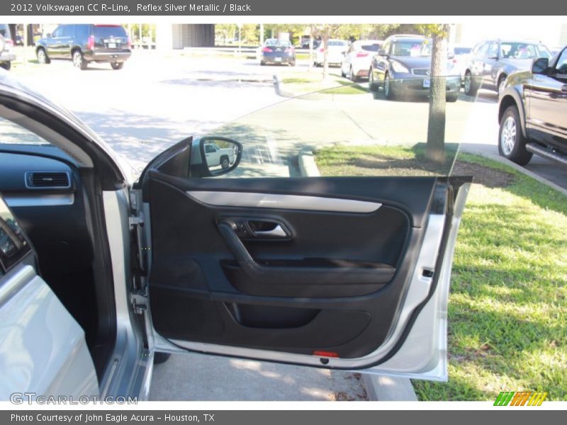 Reflex Silver Metallic / Black 2012 Volkswagen CC R-Line